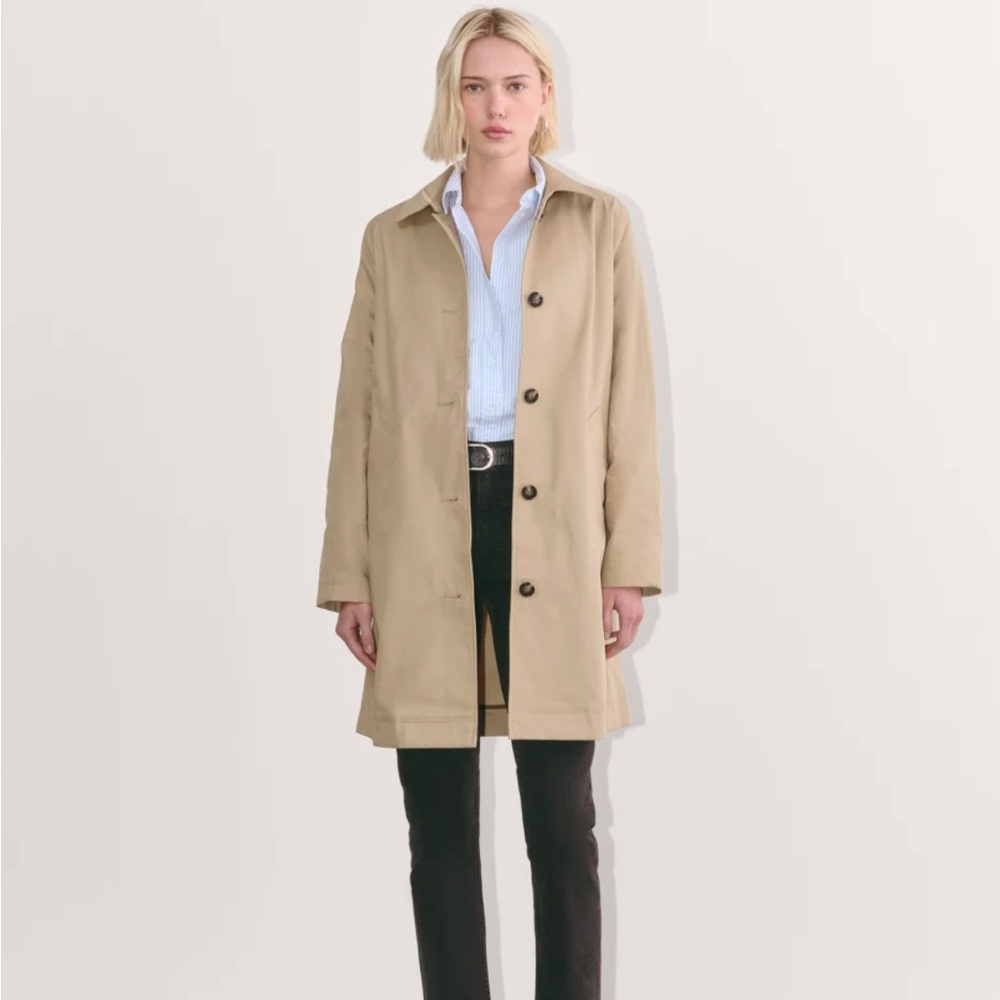 Everlane “Mac Coat”. Size Med. EXCELLENT condition! Washed, pressed, never worn!